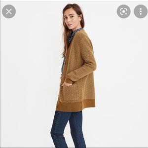 Madewell Wool Grandpa Cardigan